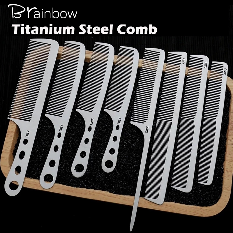 Home Barbershop - Brainbow 1 шт., расческа из титановой