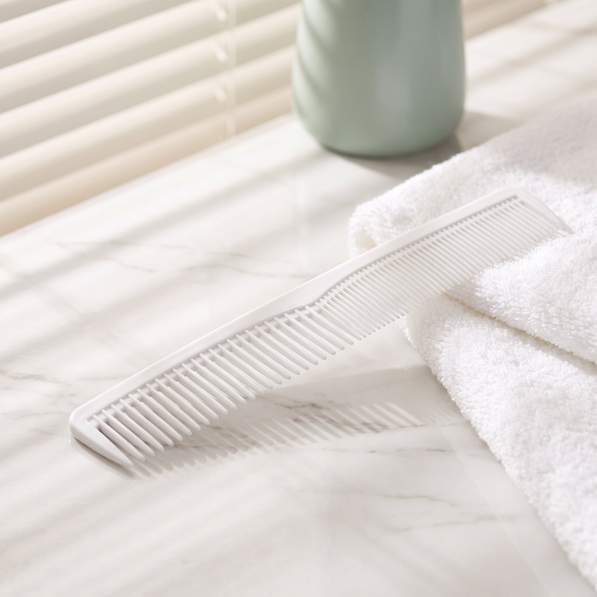 Home Barbershop - Двусторонняя антистатическая расческа с пластиковыми зубцами