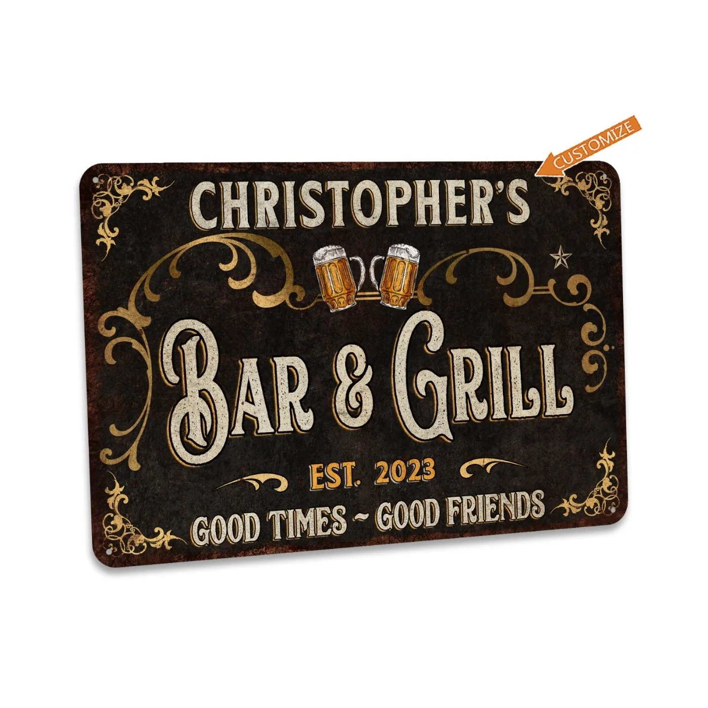 1 шт. Персонализированная мета – обзор и цена Home Bar Signs