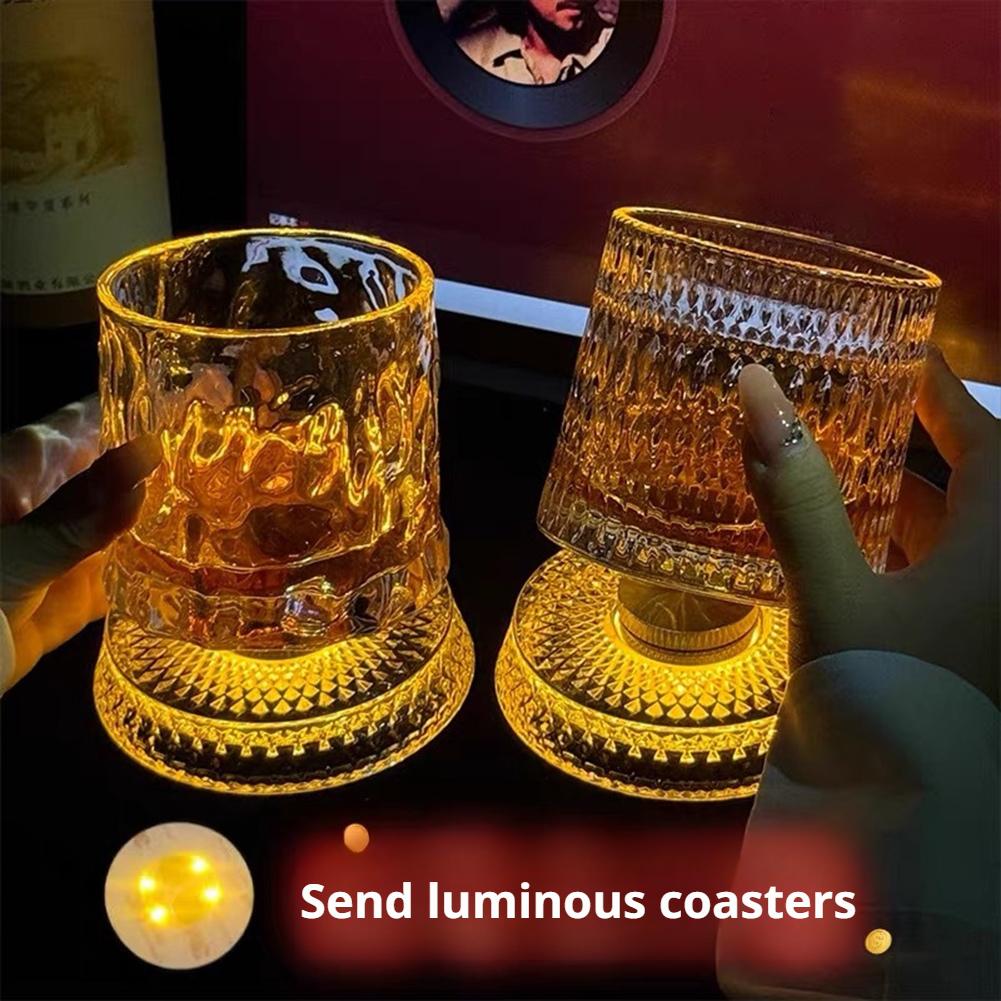 Вращающиеся стаканы для виски  – обзор и цена Highball Glass Set