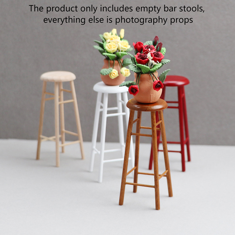 1:12 Миниатюрный Высокий стул  – обзор и цена Home Bar Stools